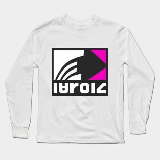 White Zink Logo Long Sleeve T-Shirt